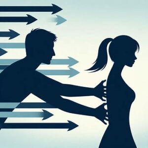 女性に好意を求めるテイカーの男性