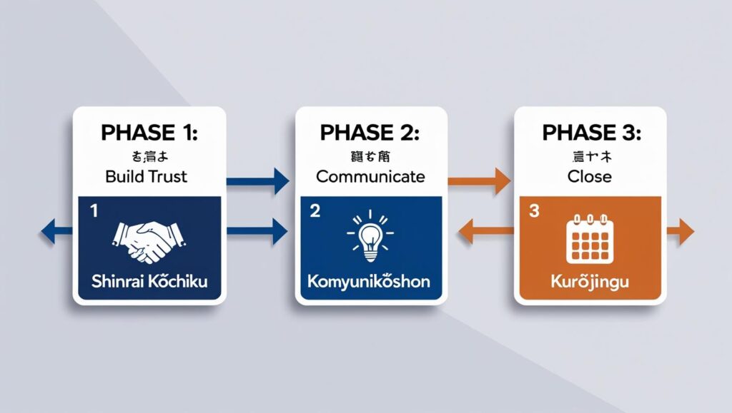 LINEで恋愛を成功させるための3フェーズ戦略