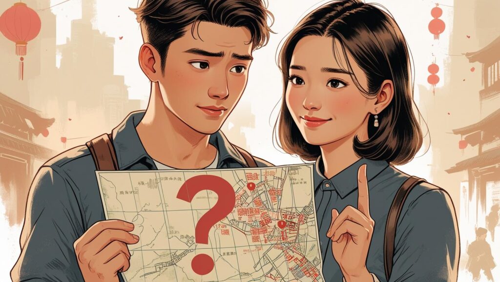 恋愛経験不足を正直に打ち明け、彼女に受け入れられる男性のイラスト