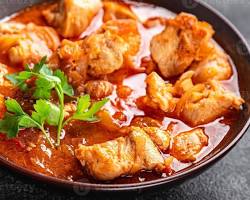 鶏肉のトマト煮込みの完成写真