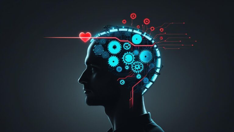 恋愛心理学を、論理的に理解する男性のイメージ